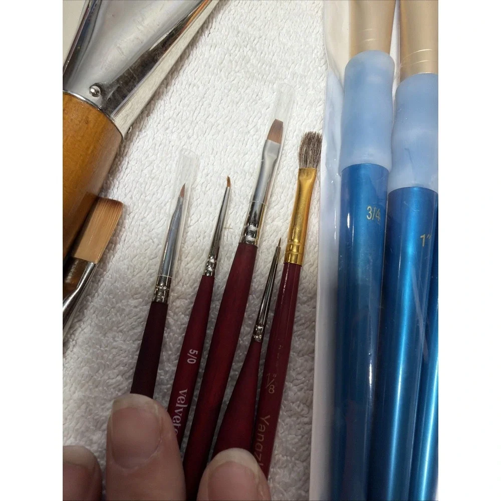 artist paint brushes lot